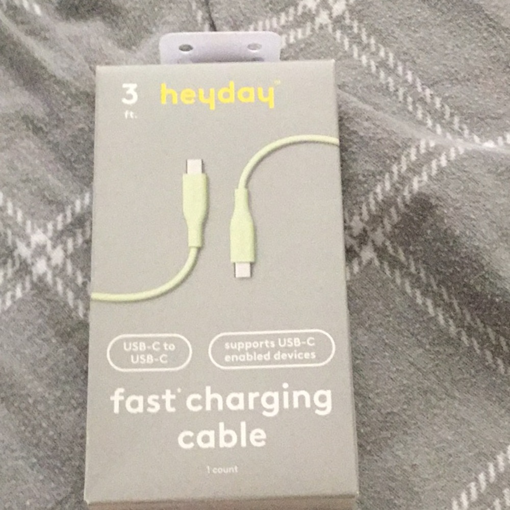Heyday USB-C to USB-C Cable new